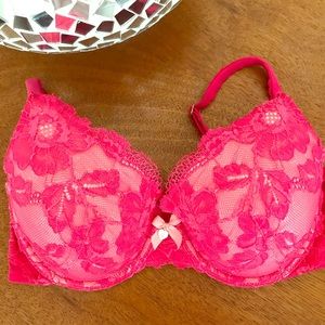 Victoria’s Secret Bra 34C Pretty Hot Pink